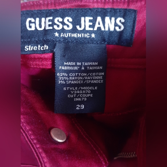 GUESS JEANS silky, stretchy cargo pants with multiple pockets - Picture 5 of 9
